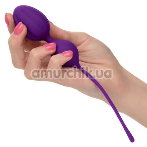 Набір вагінальних кульок Tighten & Tone Kegel Training, фіолетовий
