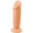 Анальный фаллоимитатор Prof. Jason C Larger Slim Dildo 6.5, телесный - Фото №1