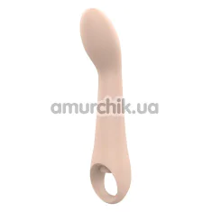 Вибратор для точки G Nude G-Spot Vibrator Ivy, бежевый - Фото №1