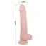 Фаллоимитатор Super Dildo 8.6, телесный - Фото №4