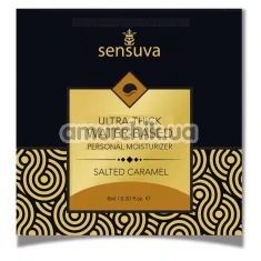 Лубрикант Sensuva Ultra-Thick Water-Based Salted Caramel - солона карамель, 6 мл - Фото №1