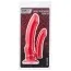 Двойной вибратор Black&Red Double Penetrating Vibrator, красный - Фото №2