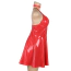Сукня Star Night Backless Wetlook Mini Dress, червона - Фото №6