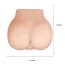 Искусственная вагина и анус с вибрацией Crazy Bull Vagina And Anal 107Z-1, телесная - Фото №4