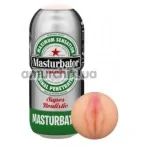 Мастурбатор Alive Masturbator Super Realistic Heineken, тілесний - Фото №1