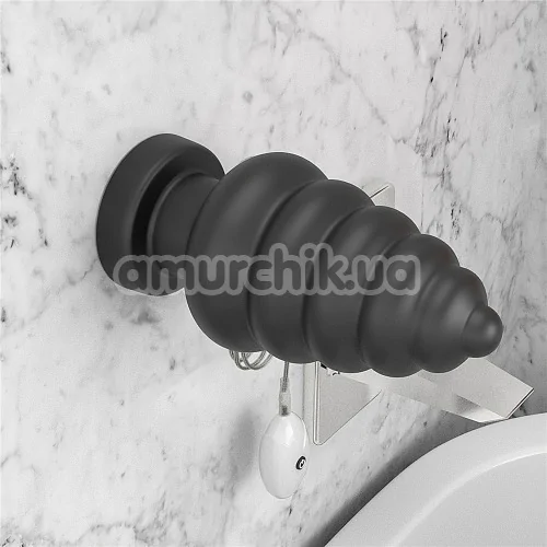 Анальная пробка с вибрацией Lovetoy Vibrating Anal Cracker 7, черная