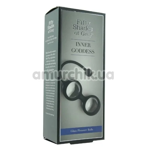 Вагінальні кульки Fifty Shades of Grey Inner Goddess Glass Pleasure Balls