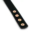 Ошейник с зажимами для сосков Liebe Seele Rose Gold Memory Thin Leather Collar with Nipple Clamps, золото-черный - Фото №10