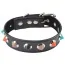 Ошейник Behave! Luxury Fetish Collar With Thorns, чёрный - Фото №2