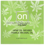 Збужуюча олія Sensuva On Female Arousal Oil Hemp, 0.5 мл - Фото №1
