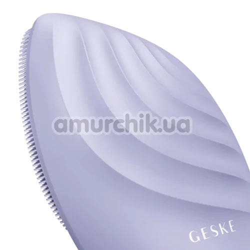 Ультразвуковая щетка для лица Geske Sonic Facial Brush 5 in 1, сиреневая