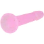 Фаллоимитатор Alume Glitter Silicone Dildo, фиолетовый - Фото №7