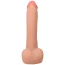 Фаллоимитатор Doc Johnson The Realistic Cock With Balls 9, телесный - Фото №3