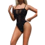 Боди Star Night Sparkle Mesh Rhinestone Bodysuit, черное - Фото №2