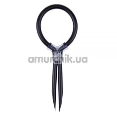 Ерекційне кільце Get Lock Stud Ring, чорне - Фото №1