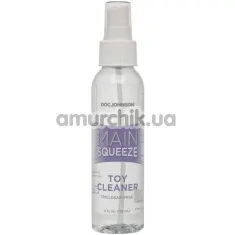 Антибактеріальний спрей для очищення секс-іграшок Main Squeeze Toy Cleaner, 118 мл - Фото №1