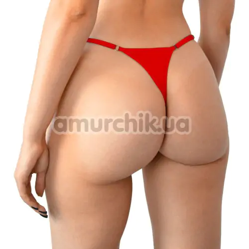 Трусики-стринги Art of Sex Panties With Letters с надписью Sexy Baby, красные