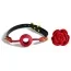 Кляп Zalo & Upko Doll Rose Ball Gag, чорний - Фото №2