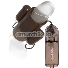 Вібронасадка на пеніс Classix Dual Vibrating Penis Sleeve, чорна - Фото №1