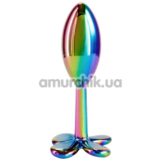Анальна пробка Rear Assets Clover, мультикольорова - Фото №1