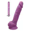 Фаллоимитатор Real Love Premium Silicone Dildo 7 с мошонкой, фиолетовый - Фото №5