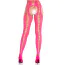 Колготки Leg Avenue Seamless Opaque Footless Suspender Hose, розовые - Фото №4