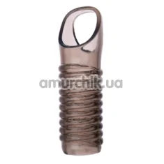 Насадка на пенис XLover Penis Extender 8.5 см, черная - Фото №1