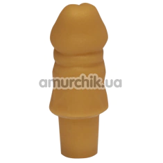 Корок для пляшки у вигляді пеніса Diverty Sex Penis, золотий - Фото №1