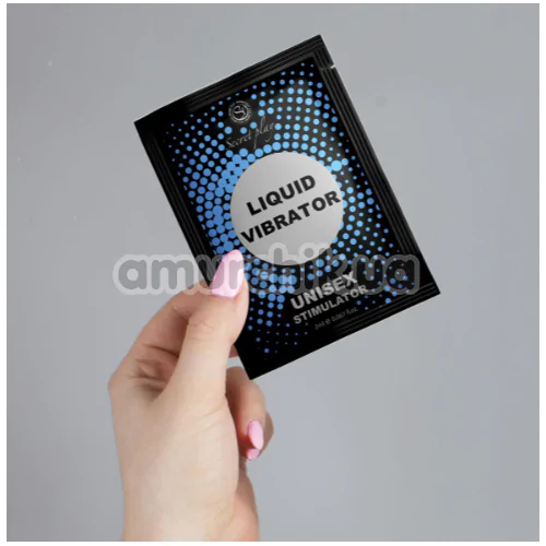 Возбуждающий гель с эффектом вибрации Secret Play Liquid Vibrator Unisex Stimulator, 2 мл