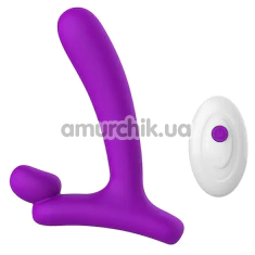 Вибратор для клитора и точки G Lust Ripple Horny, фиолетовый - Фото №1