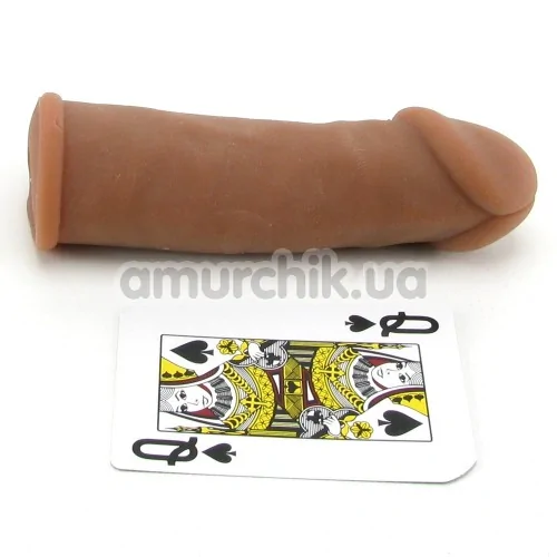 Насадка-удлинитель члена Futurotic Penis Extender, коричневая