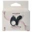 Ерекційне кільце з вібрацією Virgite Essentials Essential Loop Vibrating Cock Ring, чорне - Фото №5