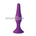 Анальная пробка Mai Attraction Pleasure Toys №35, фиолетовая - Фото №1
