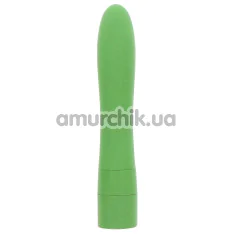Вибратор Fuck Green Vegan Vibrator, зеленый - Фото №1