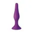 Анальная пробка Mai Attraction Pleasure Toys №35, фиолетовая - Фото №1