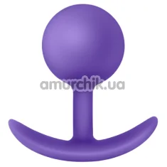 Анальна пробка Luxe Wearable Vibra Plug, фіолетова - Фото №1