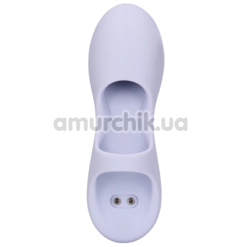 Вібратор на палець Loveline Silicone Finger Vibrator, бузковий