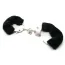 Наручники Furry Love Cuffs, чорні - Фото №2