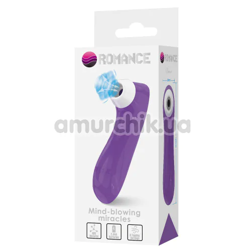 Симулятор орального сексу для жінок Romance Mind-Blowing Miracles Breeze, фіолетовий