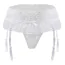 Комплект Star Night Lace Gentle Set, білий: пояс для панчіх + трусики - Фото №9