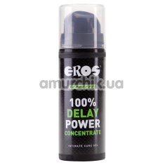 Гель-пролонгатор Eros 100% Delay Power Concentrate, 30 мл - Фото №1