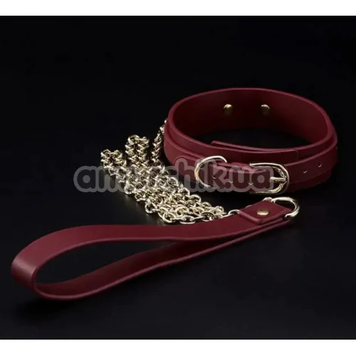 Бондажный набор Roomfun BDSM Kit, бордовый