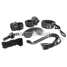 Бондажний набір Crushious Dungeons & Maidens, чорний - Фото №1