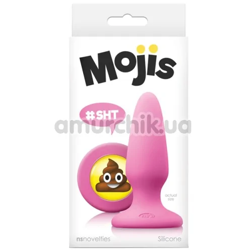 Анальна пробка Mojis SHT Medium, рожева
