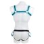 Комплект мужской Star Night Men's Set With Harness & Wrist Restraints, черно-голубой: портупея + трусы-джоки + фиксаторы для рук - Фото №9