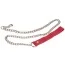 Повідок sLash Leather Leash, червоний - Фото №2