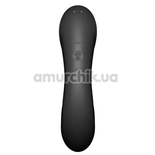 Симулятор орального сексу для жінок з вібрацією Satisfyer Curvy Trinity 4, чорний