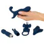Набір Magic Shiver Bullet Set With 5 Attachments, синій - Фото №4