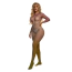 Комбинезон Star Night Gradient Fishnet Bodystocking, розово-зеленый - Фото №2