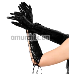 Перчатки Art of Sex Mistress Lacquered, черные - Фото №1